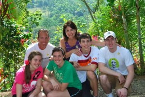 family in costa rica